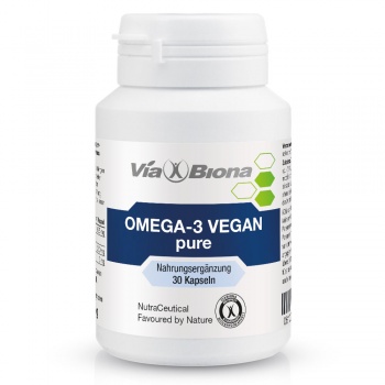 NEU: Omega-3 vegan pure<br>aus Algenöl