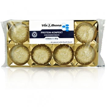 Viabiona Protein-Konfekt mit Kokosgeschmack