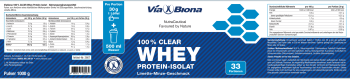 100% CLEAR WHEY Protein-Isolat