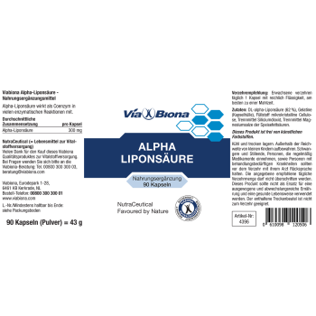 Viabiona Alpha-Liponsäure