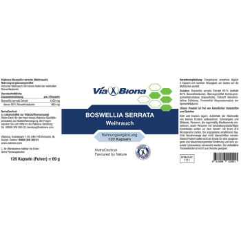Viabiona Boswellia Serrata (Weihrauch)
