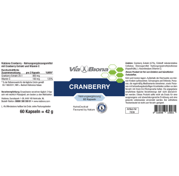 Viabiona Cranberry