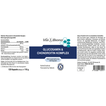 Glucosamin & Chondroitin Komplex