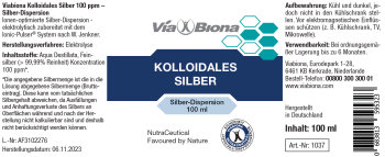 Kolloidales Silber 100 ppm