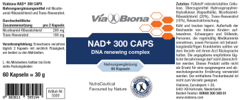 NAD+ 300 CAPS DNA renewing complex