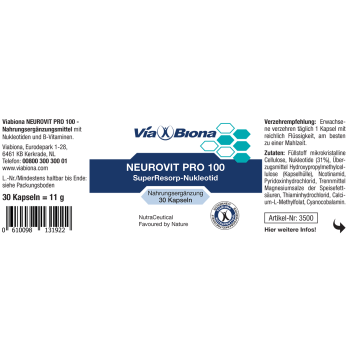 NEUROVIT PRO 100 SuperNukleotid