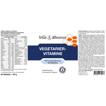 Vegetarier-Vitamine