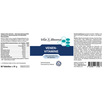 Viabiona Venen-Vitamine