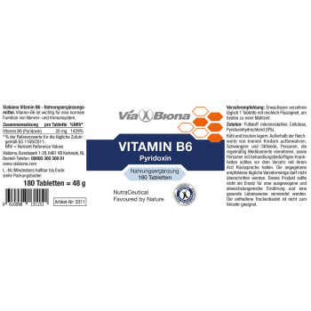 Vitamin B6 Pyridoxin