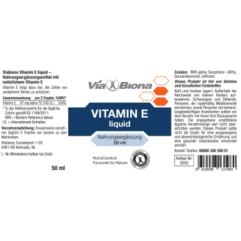Vitamin E liquid
