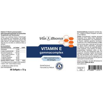 Vitamin E gammacomplex
