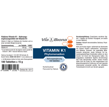Vitamin K1 Phytomenadion