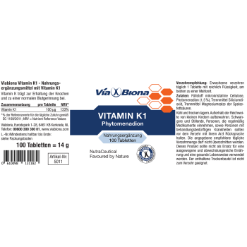 Vitamin K1 Phytomenadion