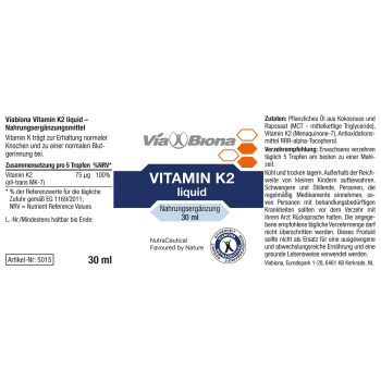 Vitamin K2 liquid