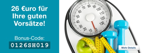 Gute Vorsätze Startgeld-Bonus