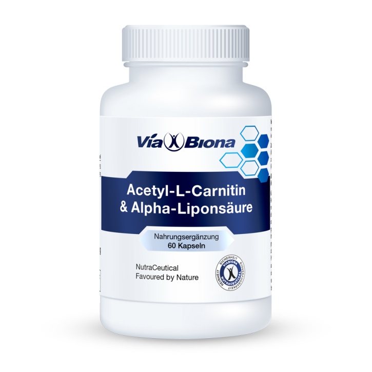 Acetyl-L-Carnitin & Alpha-Liponsäure-Kapseln I Viabiona