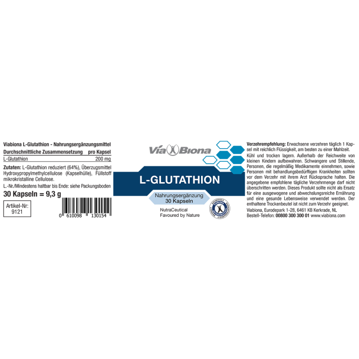 liposomal glutathione vs oral glutathione bioavailability Leber-Tabletten » natürliches Glutathion I Viabiona