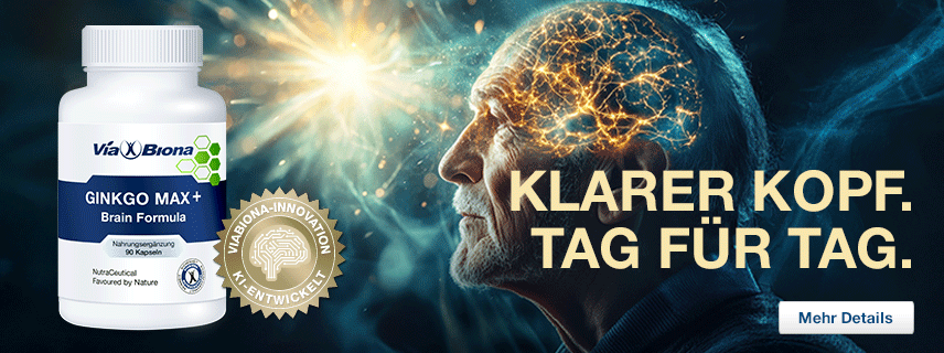 Ginkgo MAX Brain Formula, intelligent konzipierter 11-fach-Komplex