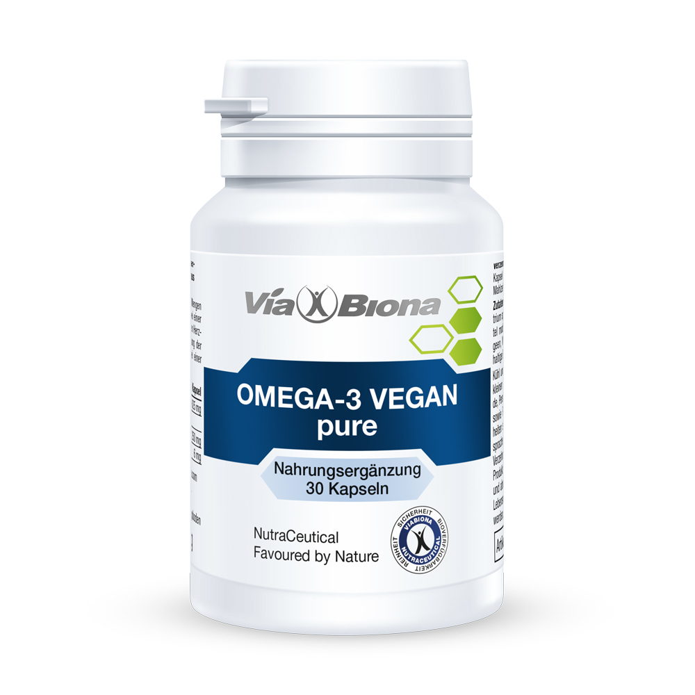 Omega-3 vegan pure aus Algenöl